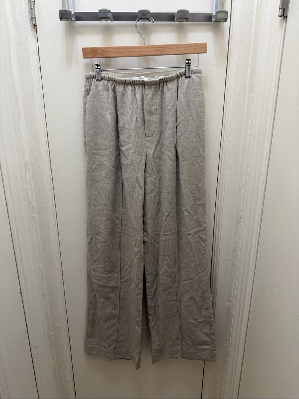 Vince Women’s Wool-Blend Tailored Wide-Leg Pant